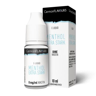 GermanFLAVOURS - Menthol Extra Stark - E-Zigaretten Liquid