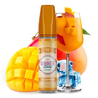 DINNER LADY ICE Sun Tan Mango Aroma 14 ml