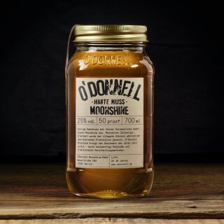 ODonnell Moonshine Harte Nuss 25% vol 700 ml