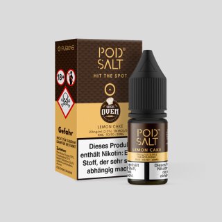 Pod Salt Fusion - Lemon Cake - Nikotinsalz Liquid
