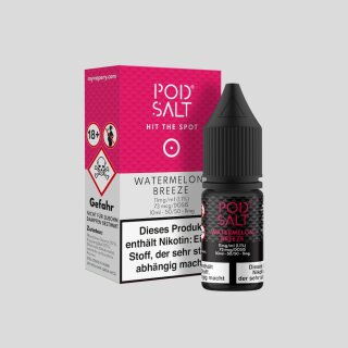 Pod Salt - Watermelon Breeze - Nikotinsalz Liquid