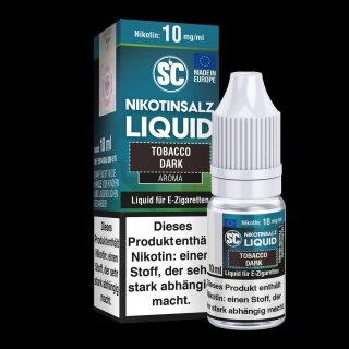 SC - Tobacco Dark  - Nikotinsalz Liquid 10 mg/ml
