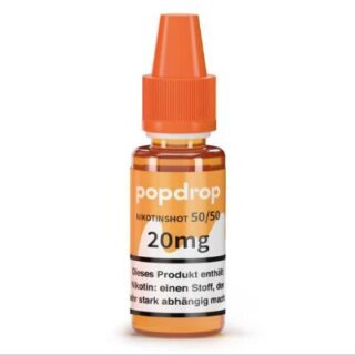 50/50 Nikotin-Shot 10ml 20mg by POPDROP