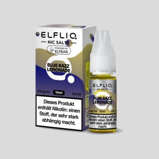 ELFLIQ - Blue Razz Lemonade - Nikotinsalz Liquid