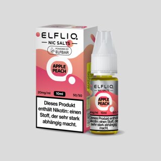ELFLIQ - Apple Peach - Nikotinsalz Liquid 10 mg/ml