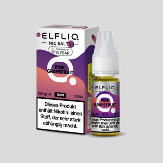 ELFLIQ - Pink Grapefruit - Nikotinsalz Liquid 20 mg/ml