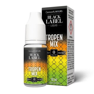 Black Label - Tropen Mix - E-Liquid - 10ml (STEUERWARE)