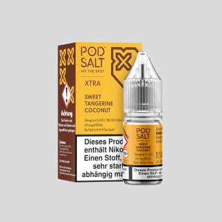 Pod Salt X - Sweet Tangerine Coconut - Nikotinsalz Liquid