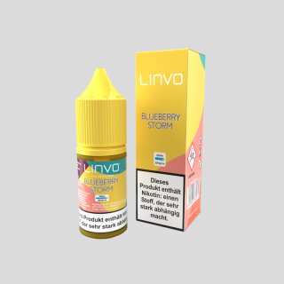 Linvo - Blueberry Storm - Nikotinsalz Liquid