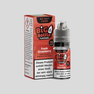 Big Bottle - Fresh Strawberry - Nikotinsalz Liquid