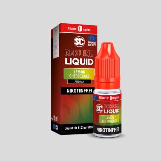 SC - Red Line - Lemon Cheesecake - Nikotinsalz Liquid 0mg/ml