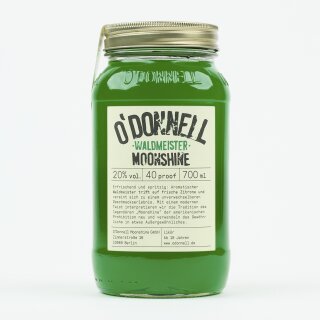 ODONNELL MOONSHINE Likör WALDMEISTER-ZITRONE 20% VOL. 700ml