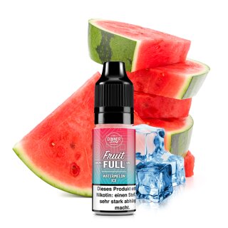 DINNER LADY FRUIT FULL Watermelon Ice Nikotinsalz Liquid 10 ml 10mg