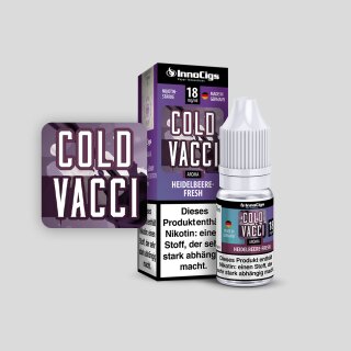 Cold Vacci Heidelbeere-Fresh Aroma - Liquid für E-Zigaretten