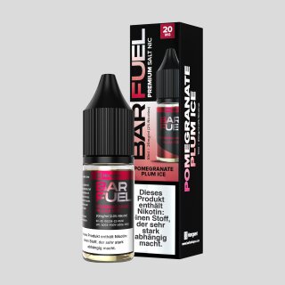Bar Fuel - Nic Salt - Pomegranate Plum Ice 10ml 10mg