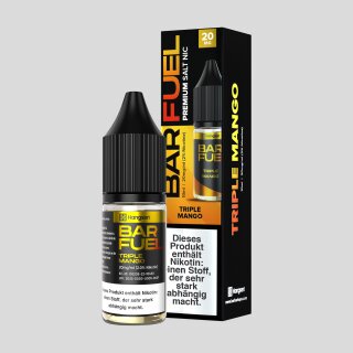 Bar Fuel - Nic Salt - Triple Mango 10ml 20mg