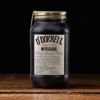 O´donnell Moonshine VANILLA CREAM (17% vol.), 700ml