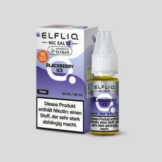 ELFLIQ - Blackberry Ice - Nikotinsalz Liquid