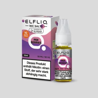 ELFLIQ - Mix Berries - Nikotinsalz Liquid