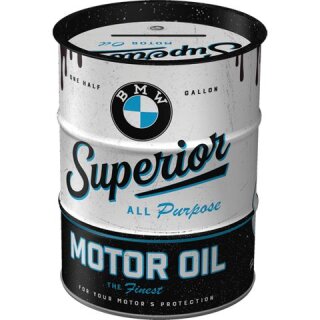 Spardose Ölfass - BMW - Superior Motor Oil
