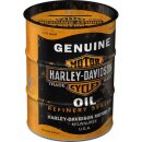 Spardose Ölfass -Harley-Davidson - Genuine Oil