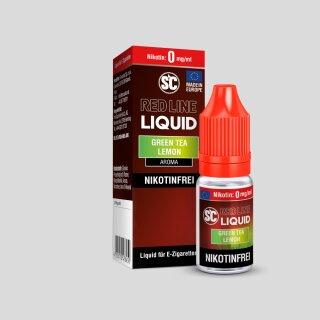 SC - Red Line - Green Tea Lemon - Nikotinsalz Liquid