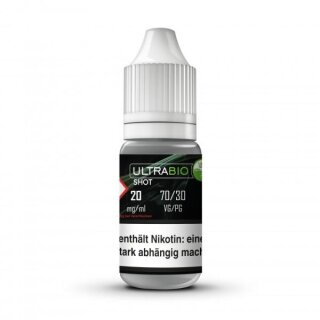 UltraBio Nikotinshot - 10ml 70/30 20 mg/ml