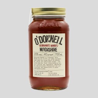 ODonnell Original Moonshine Gebrannte Mandel 20%  / 700ml