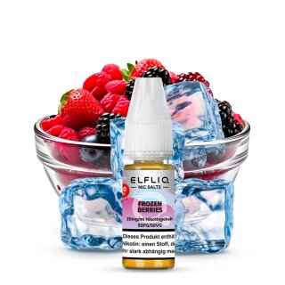 ELFBAR ELFLIQ Frozen Berries Nikotinsalz Liquid 10 ml