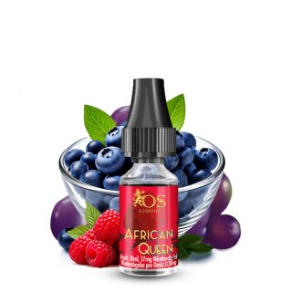 OS LIQUID African Queen Nikotinsalz Liquid 10 ml