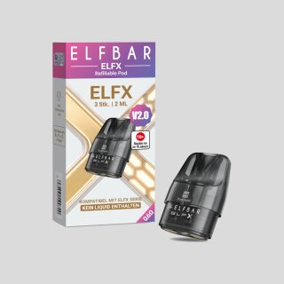 Elfbar Elfx Pod V2.0 (3 Stück pro Packung)