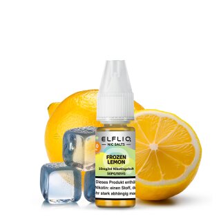 ELFLIQ - Frozen Lemon - Nikotinsalz Liquid