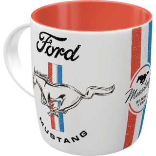 Ford Mustang - Horse & Stripes Logo